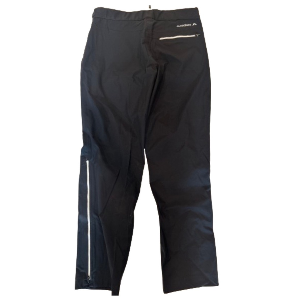 J. Lindeberg Sandy Rain Pant SS24 Size 32x32 NWT Black - Picture 2 of 4
